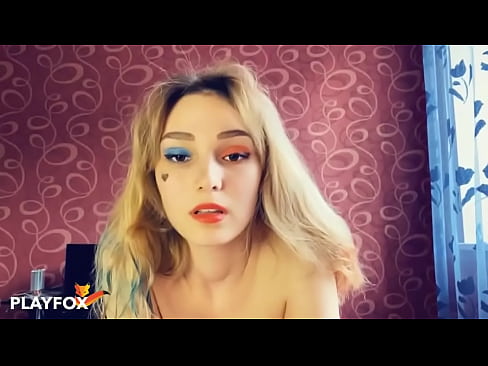 ❤️ Errealitate birtualeko betaurreko magikoek Harley Quinnekin sexua eman zidaten ❌ Izorratu bideoa gugan ☑